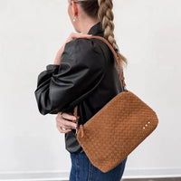 Harper Hobo Shoulder Bag - Brown