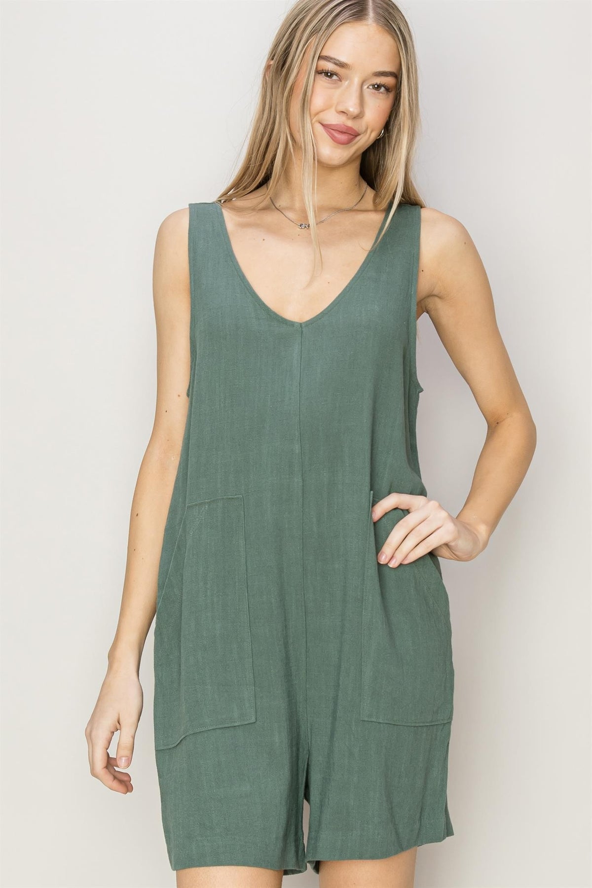 Linen Romper