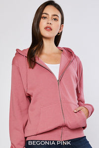 Fleece Boyfriend Fit Jacket