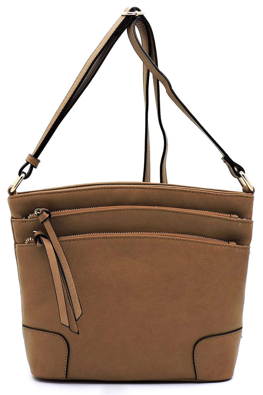 Multi Zip Pocket Crossbody