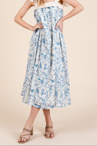 Floral Eyelet Sundress