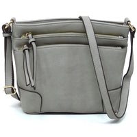 Multi Zip Pocket Crossbody