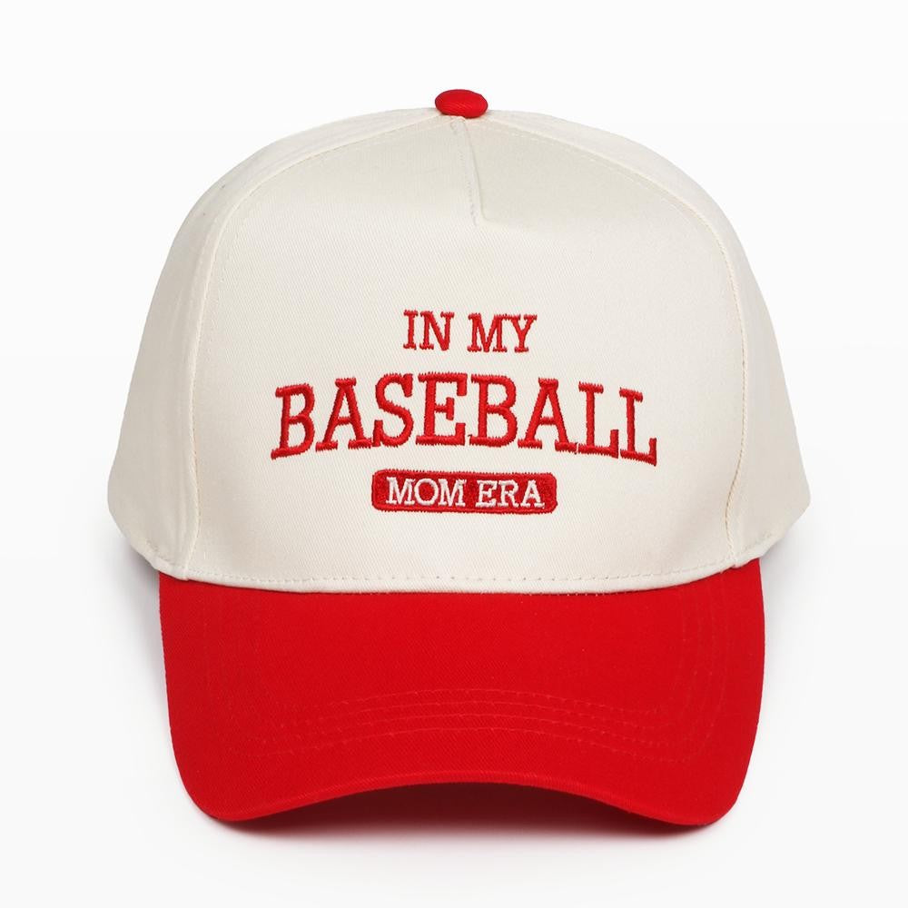 "In My Baseball - Mom Era" Ball Cap