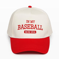 "In My Baseball - Mom Era" Ball Cap