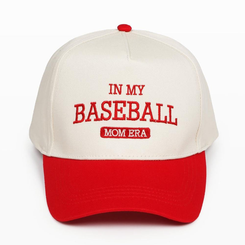 "In My Baseball - Mom Era" Ball Cap