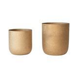 Textured Metal Planters