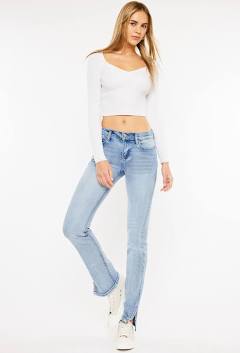Mid-Rise Y2K Bootcut