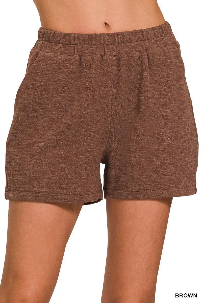 Cotton Slub Shorts