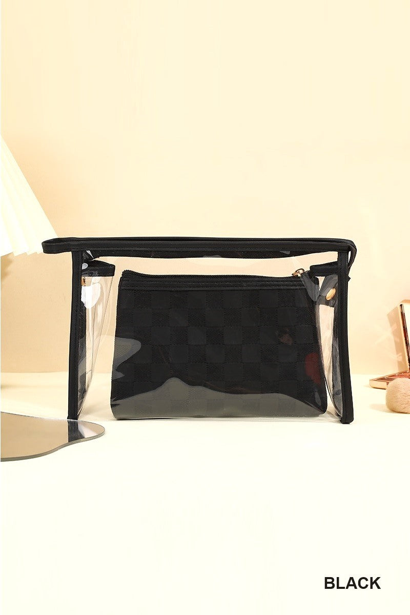 Duo Checkered Makeup Set