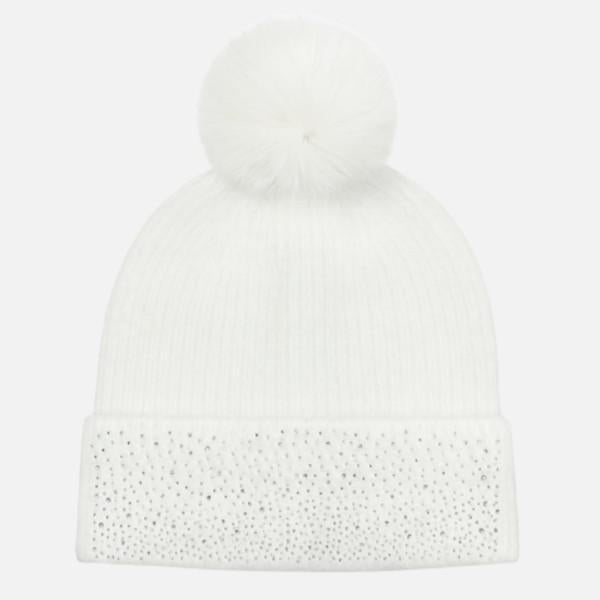 Rhinestone Cuff Beanie