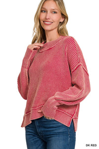 Oversized Cropped Sweater