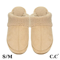 Faux Suede Slippers