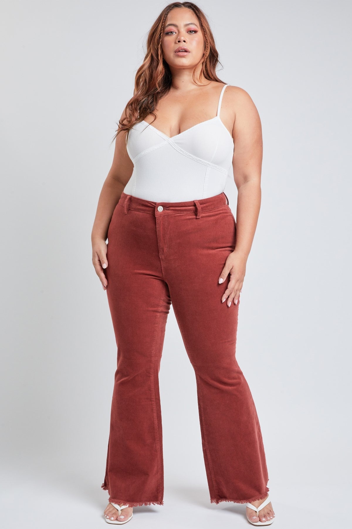 Plus Corduroy Flare
