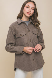 Fleece Oversized Shacket
