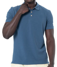 3 Button Pique Polo