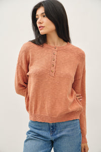 Cotton Slub Henley