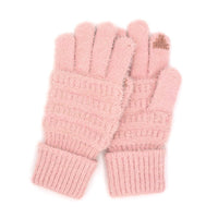 Fluffy Knit Gloves