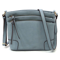 Multi Zip Pocket Crossbody