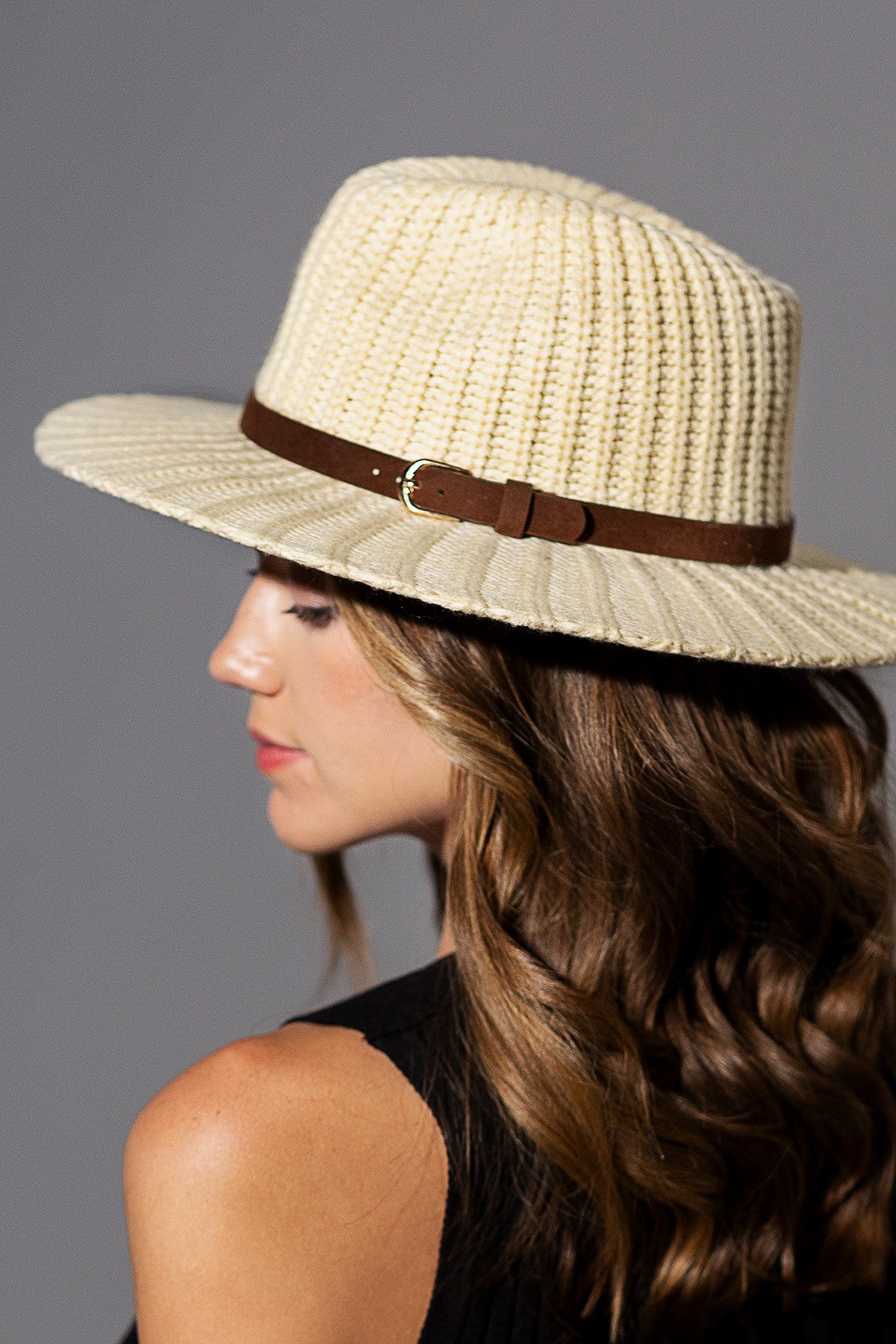 Thick Knit Panama Hat