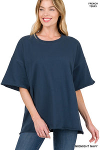 French Terry Drop Shoulder