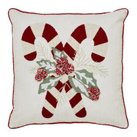 Candy Cane/Holly Pillow - Show
