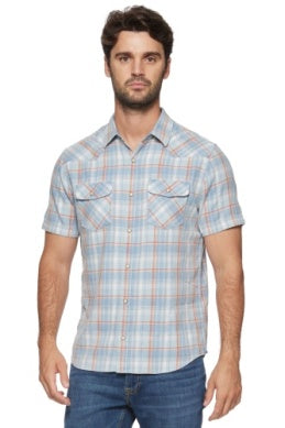 Lewisburg Vintage Wash Western Shirt