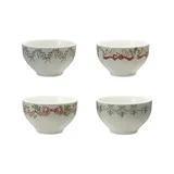 Stoneware Bowl w/ Bows