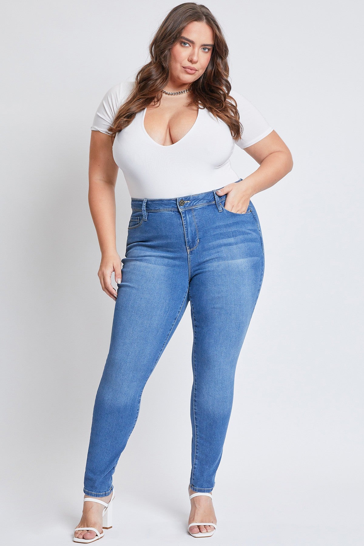 Plus High Rise Skinny