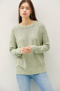 Oversized Slub Sweater