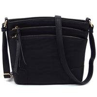 Multi Zip Pocket Crossbody