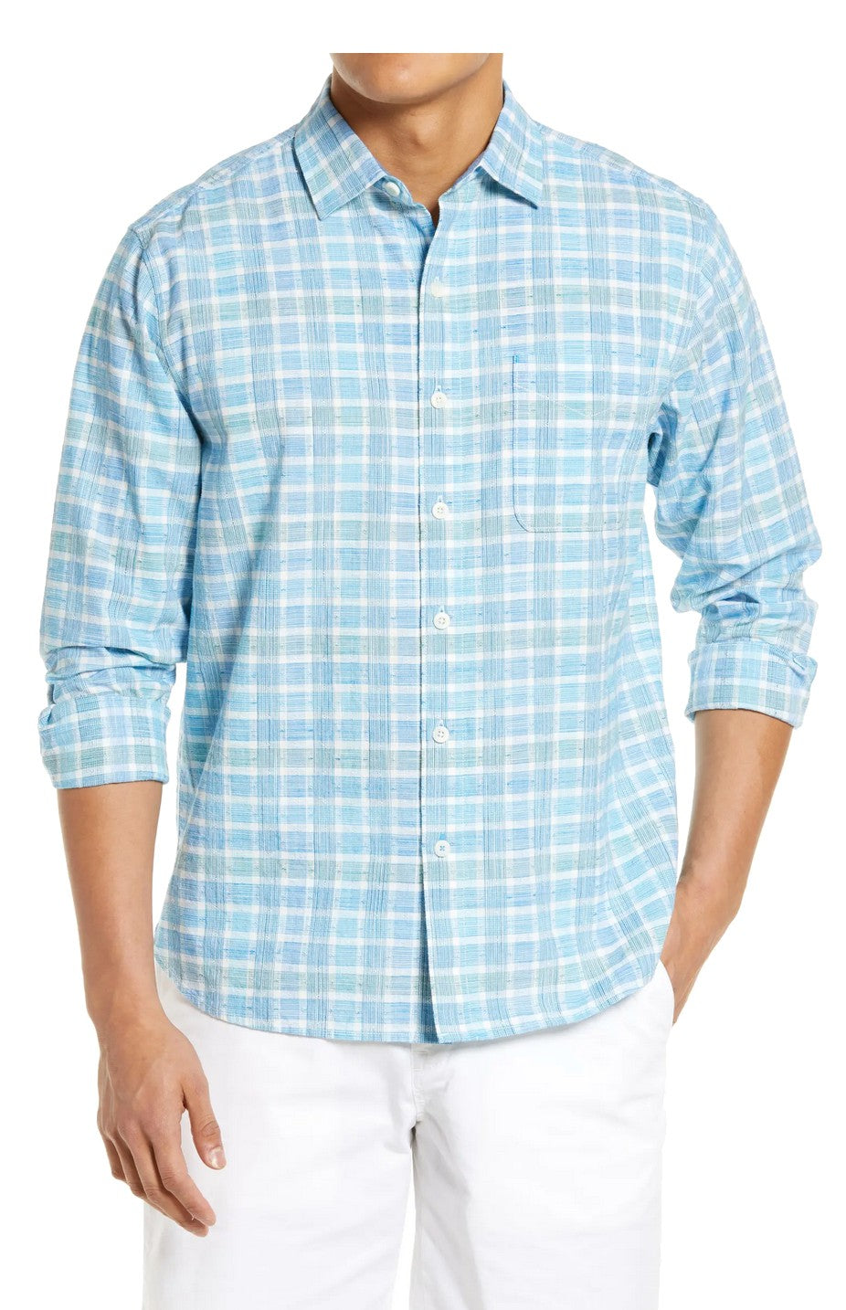 Textured Stripe Shirt