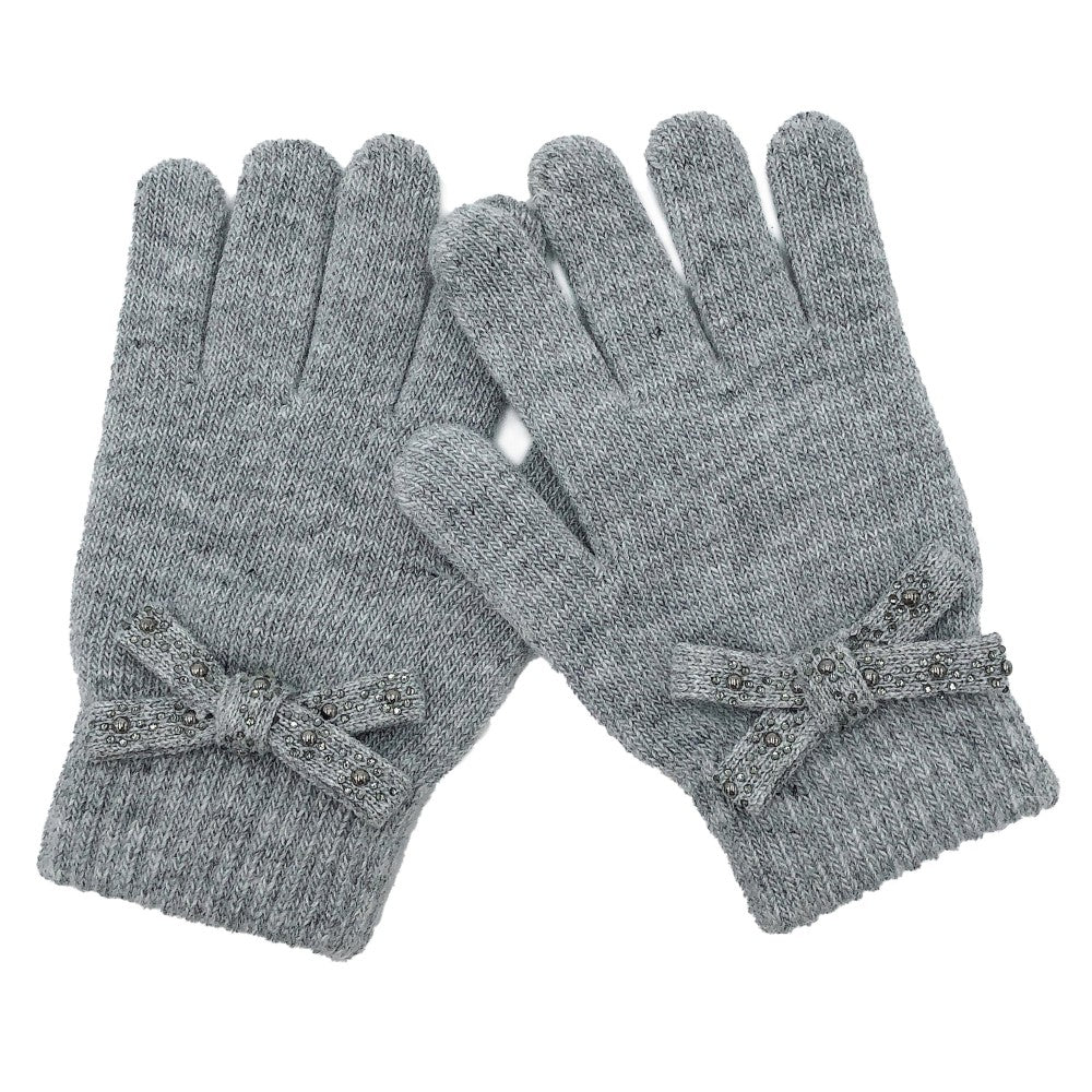 Bow Tie Cuff Detail Glove