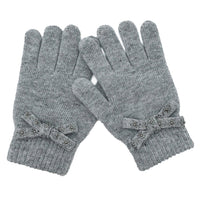Bow Tie Cuff Detail Glove