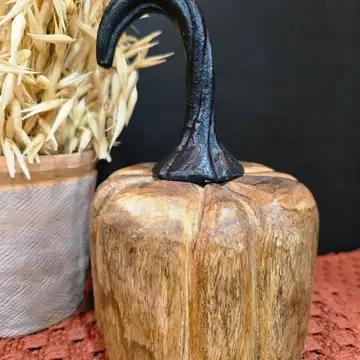 Square Wooden Pumpkin