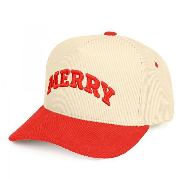 Corduroy Merry Hat