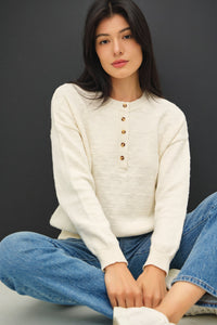 Cotton Slub Henley