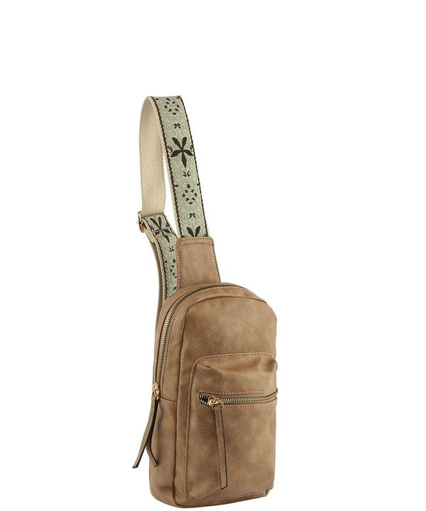 Messenger Bag w/ Aztec Strap