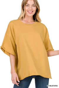 French Terry Drop Shoulder