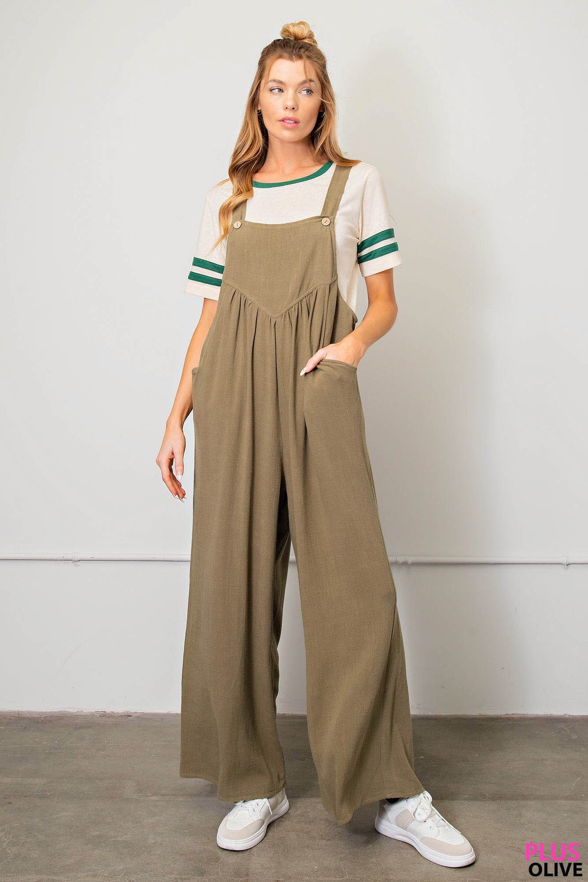 Loose Fit Overalls
