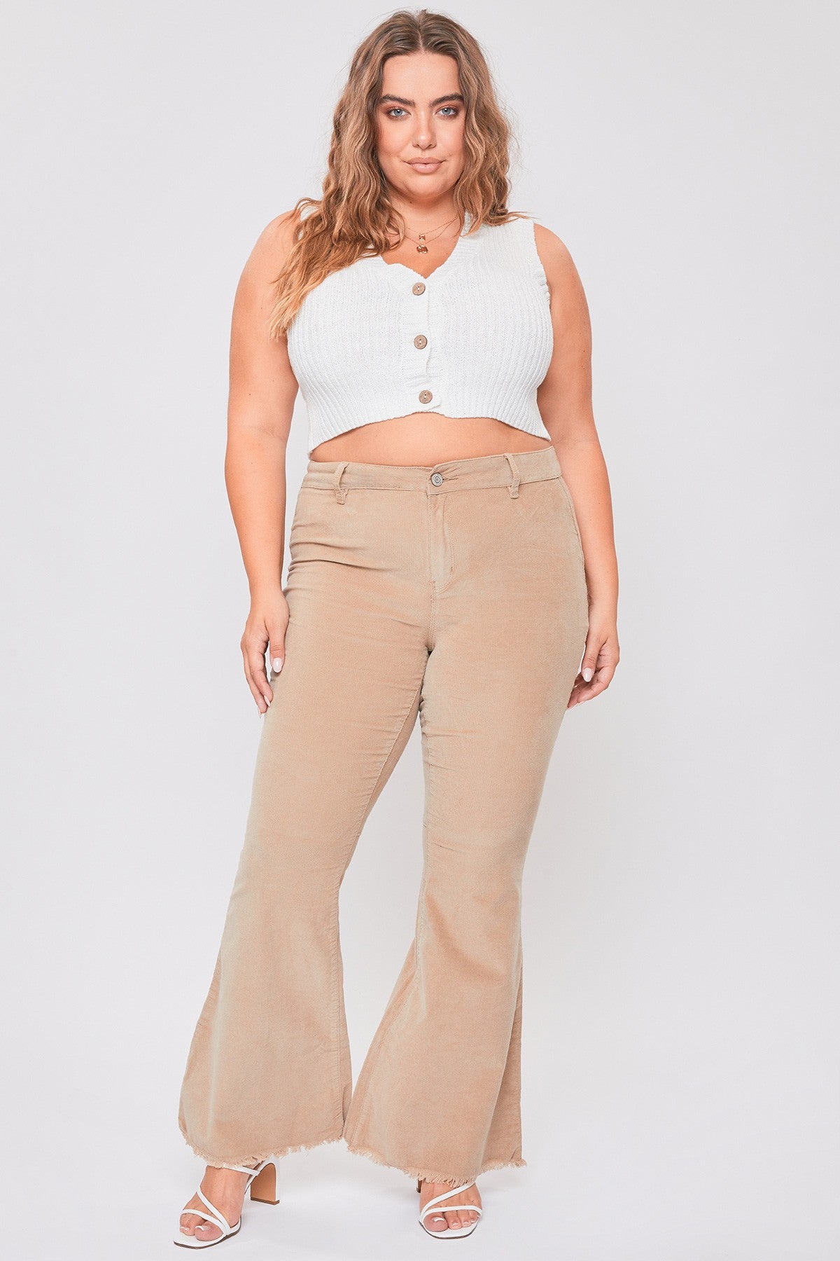 Plus Corduroy Flare