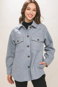 Fleece Oversized Shacket