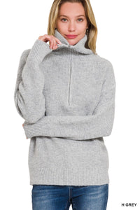 Half Zip Pullover Sweater