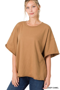 French Terry Drop Shoulder