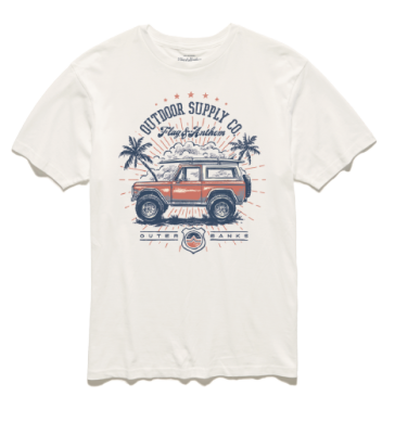 Outer Banks Vehicle Slub Tee