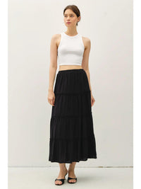 4-Tiered Maxi - Black