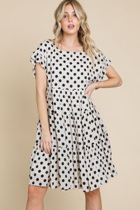 Polka Dot Swing Dress