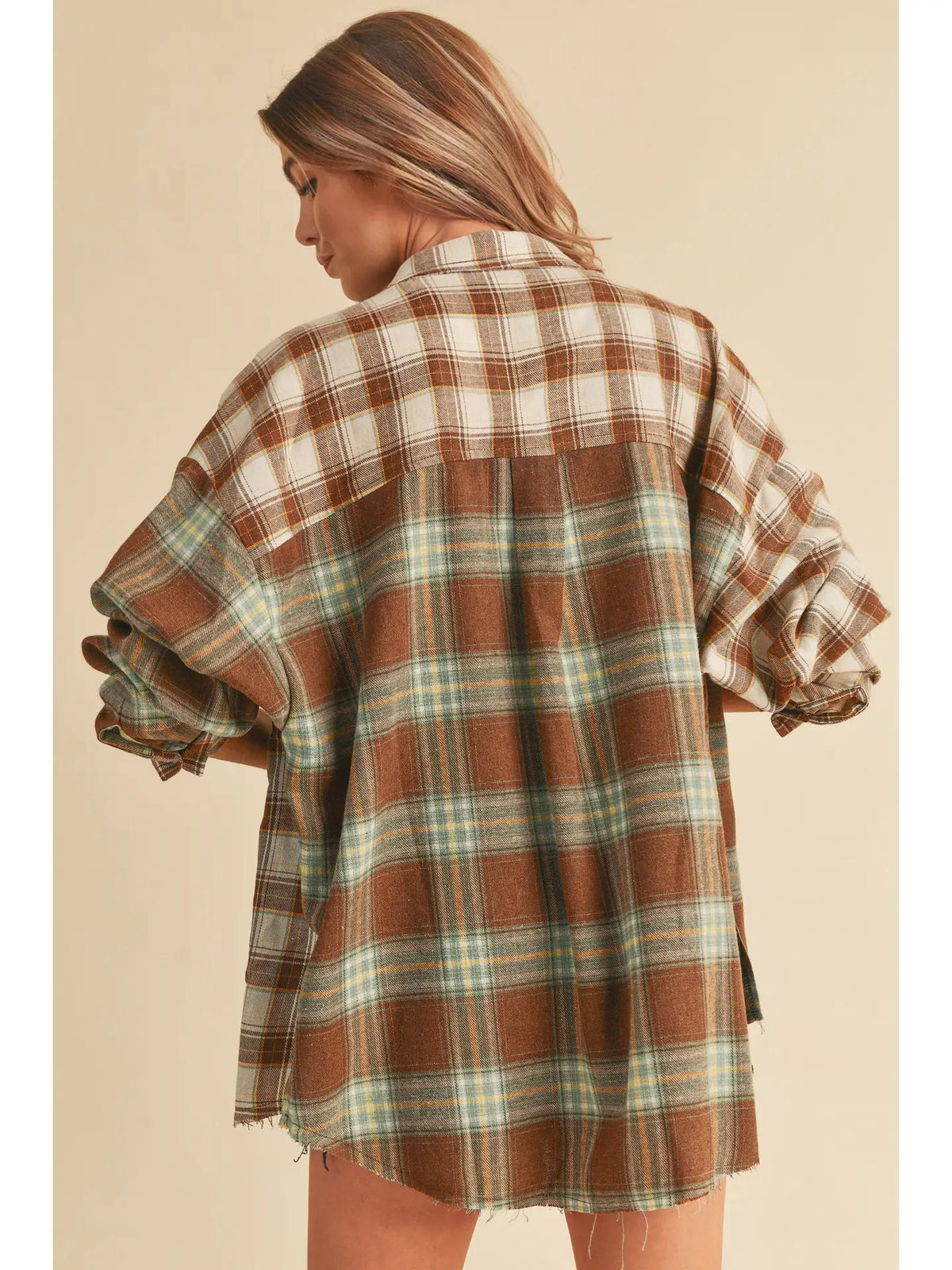 Noelle Flannel - Brown