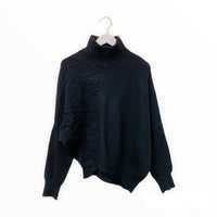 Plus Waffle Sweater
