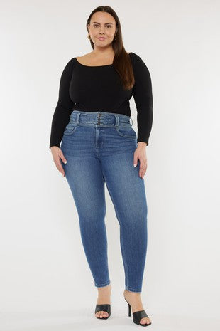 Plus, High-Rise, Super Skinny