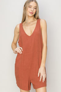 Linen Romper